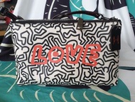 Coach x Keith Haring 塗鴉側背包