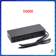[iejin] 90%NEW D6000 Switch Docking Station Laptop Power DisplayLink Thunderbolt 3 USB-C Expansion D