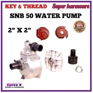 SNB 50 2” Suction Pump Self Priming Water Pump Head (Engine Pump Air 2”)Key / Thread