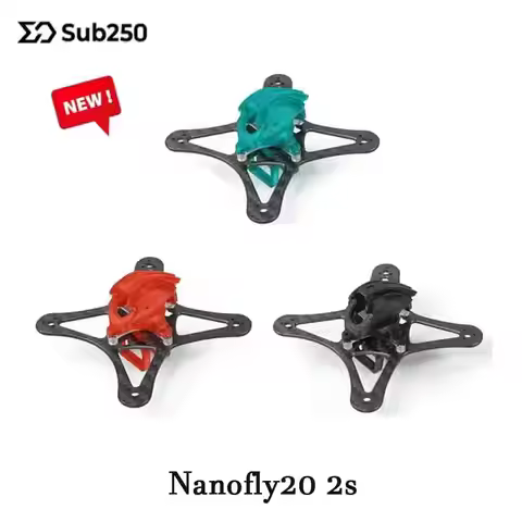 Sub250 Nanofly20 2S FPV Drone Accessories with Battery Holder/HD Analog Version Frame Compatible wit