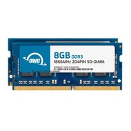 OWC 16GB (2x8GB) DDR3L 1866 PC3L-14900 CL13 2Rx8 204-pin 1.35V Laptop SODIMM Memory RAM Module Kit
