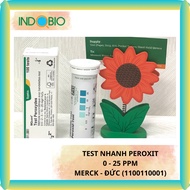 PEROXIT TEST (H2O2) MERCK 0-25 PPM [CoA INCLUDED]