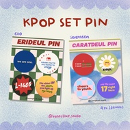 Kpop Fandom Pin Set