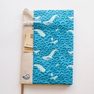 鯨喜時光 — 萬用 A5 布書套