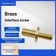 Billiard Cue Screw Interface Set (Cue Extension Copper Interface) Thread Screw Interface Outside