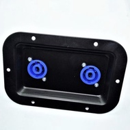 IRON 2pin spikon panel COMPLETE PACKAGE Flat Spicon Plate Thick Black Flat Spicon Panel