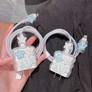 Star Flashing Blue Fish 80W Suitable for opporeno16pro Charger Protective Case oppo reno16 5G Fast C