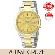 [Time Cruze] Seiko 5 SNK792  Automatic Two Tone Stainless Steel Gold Dial Men Watch SNK792K1 SNK792K