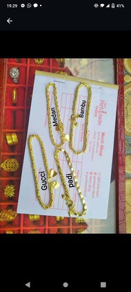 GELANG SETARA 1 SUKU LAPIS EMAS 24K