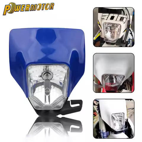 Motorcycle H4 Halogen Headlight DRL For Husqvarna FC FE FX TX TC TE 125 250 300 350 450 501 2017 201