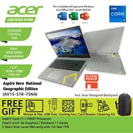 Acer Aspire Vero National Geographic Edition AV15-51R-75N4 15.6'' FHD ( i7-1195G7, 16GB, 1TB SSD, Ir