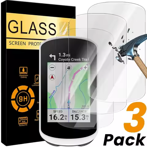 Tempered Glass for Garmin Edge MTB 1040 1030 830 820 520 530 130 Explore2 Bicycle GPS Stopwatch Cove