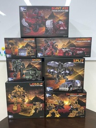 Transformers 變形金剛 DS 建造派 破壞者 變形 大力士 大力神 全套一套8隻 Devil Saviour