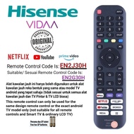 Hisense android TV Remote Control EN2J30H EN2G30H (    or High Quality Replacement)