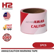 Warning Caution Tape Red White 70mm x 50m OR 70mm x 70m