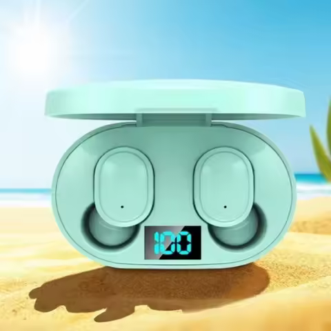 TWS E6S Fone Bluetooth Earphones Wireless Bluetooth Headset Noise Cancelling Headset With Microphone