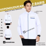 2 ROW SEAT - BKKBN Uniform Position 2025/ White ASN uniform LATEST BKKBN uniform 2025
