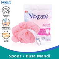 3M Nexcare Busa / Spons Mandi Daily Shower Puff Bath Sponge Lembut 3M-NS-01