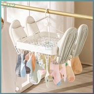 Clothes drying rack multi clip no trace hanging clothes drying rack clothes hanging pole dormitory good student clothes hook