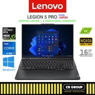 Lenovo Legion 5 Pro 5 16IRX8 Gaming Laptop–Intel i7-13700HX–RTX 4060 8GB–16″ WQXGA 165Hz–16GB DDR5 RAM–512GB SSD