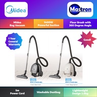 Midea Bag Vacuum Cleanner 1400W MVC-C1433-BG MVC-C1433-BA | Vacuum Midea 1400W