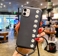 [CT07] Candy Case Motif Bunga Daisy + Tali For Oppo A16 A74 RENO 6 5 5F Vivo Y51 2020 V20 SE  REDMI 