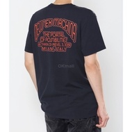 Ready Stock DEI POTS Fashion Letter Print 100% Cotton Loose Casual Men's T-Shirt (DMS231194B-BLK) 91