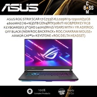 *ORIGINAL*ASUS ROG STRIX SCAR 17 G733Z-XLL029W I9-12900H/32GB 4800MHZ/2TB GEN4/RTX3080Ti 16GB/17.3" 