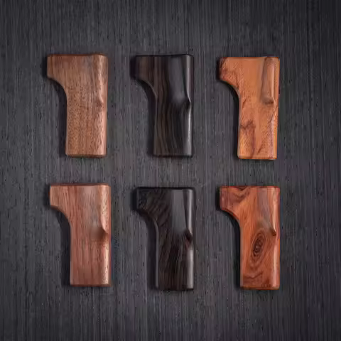 New Solid wood handle lightweight enhanced texture desert iron wood walnut wood rosewood suitable fo