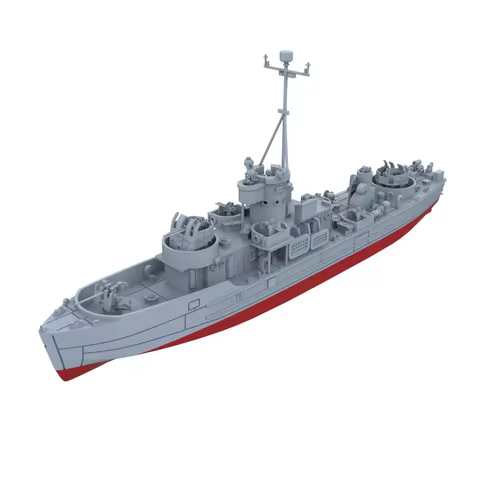 USS Landing Craft Support LSM Mk3 Full Hull SSC764 SSMODEL 1/350 1/700 1/200 Military Model Kit
