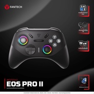 คอนโทรลเลอร์เกมไร้สาย FANTECH WGP15V2 EOS PRO II สีเงิน K-Silver พร้อมระบบ Hall-Effect และทริกเกอร์ 