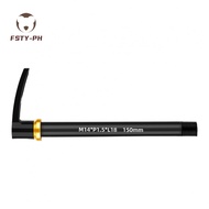 7075 Aluminum Thru Axle High-strength 7075 Alloy Precision Thread System