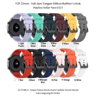 T2P 22mm Strap Haylou Solar Neo LS21 - Silicone Rubber Watch Strap