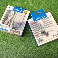 MQ88 - (WHOLESALE) ORIGINAL VIVO 9V 2A FAST CHARGING CHARGER VIVO TYPE C HANDPHONE ONE SET - WHITE