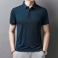 WZHZJ Fashion Polo Shirt for Man Short Sleeve Casual Summer Cool T Shirt Men Clothing Streetwear Male Polo Shirt (Color : A, Size : XXXL code)