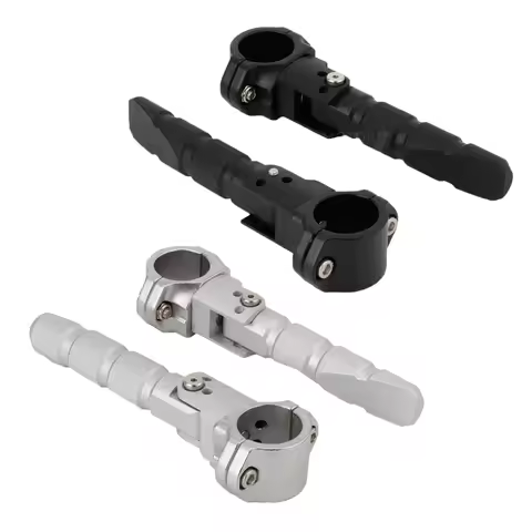 Universal Motorcycle 360 Rotatable Highway Footrest Foot Pegs For BMW R1250GS R1250R R1250RS R1250RT
