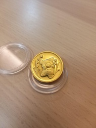 鎮金店 豬年 24K 包金 金幣 2007 星展銀行 GOLD COIN JUST GOLD