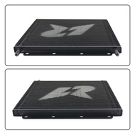 Universal 32 Row Transmission Oil Cooler 11"x10"x0.75" (280x254x19mm) inlet/outlet 9.6mm 3/8" Barb T