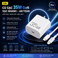 35W GaN Charger for IPHONE 11 to 17 Pro Max