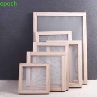 EPOCH Screen Frame Ancient DIY Paper Making Kit Art Crafts Handcraft Recycling Mould Screen Frame
