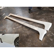 Toyota Altis 2014 2017 OEM Side Skirt ABS Bodykit Toyota Tepi Skirt Lip ABS material 2015 2016 14 15