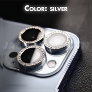 Bộ dán bảo vệ từng mắt Camera Đính Đá Sang Chảnh cho iPhone 16 Pro Max 15 Pro Max 15 Pro 14 Pro Max