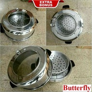 Premium Aluminum Butterfly Stove Round Oven Baking Pan