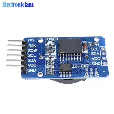 1PCS DS3231 AT24C32 IIC Precision RTC Real Time Clock Memory Module DS3231SN AT24C32 Mini Real Time 
