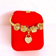 GELANG TANGAN PANDORA 5 CHARM