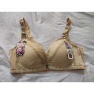 🐴lady female lace bra push up sponge bra 36B/80B