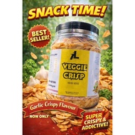 (BIG) Garlic crispy | Bawang putih rangup | peria crispy | lobak crispy | bawang putih homemade| Cru