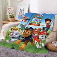 Flannel Blanket Cute Cartoons PAW Patrol Pattern Single Side Flannel Kids Blanket Air Conditioner Bl