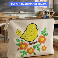 Fail Corak Sulaman Digital Sedia untuk Mesin Sulam Brother, Singer, Janome (PES, DST, DGT, JEf, XXX)