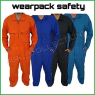 wearpack safety DRILL CATTON / baju mekanik/baju setelan montir/bengkel/mekanik SMK outdoor